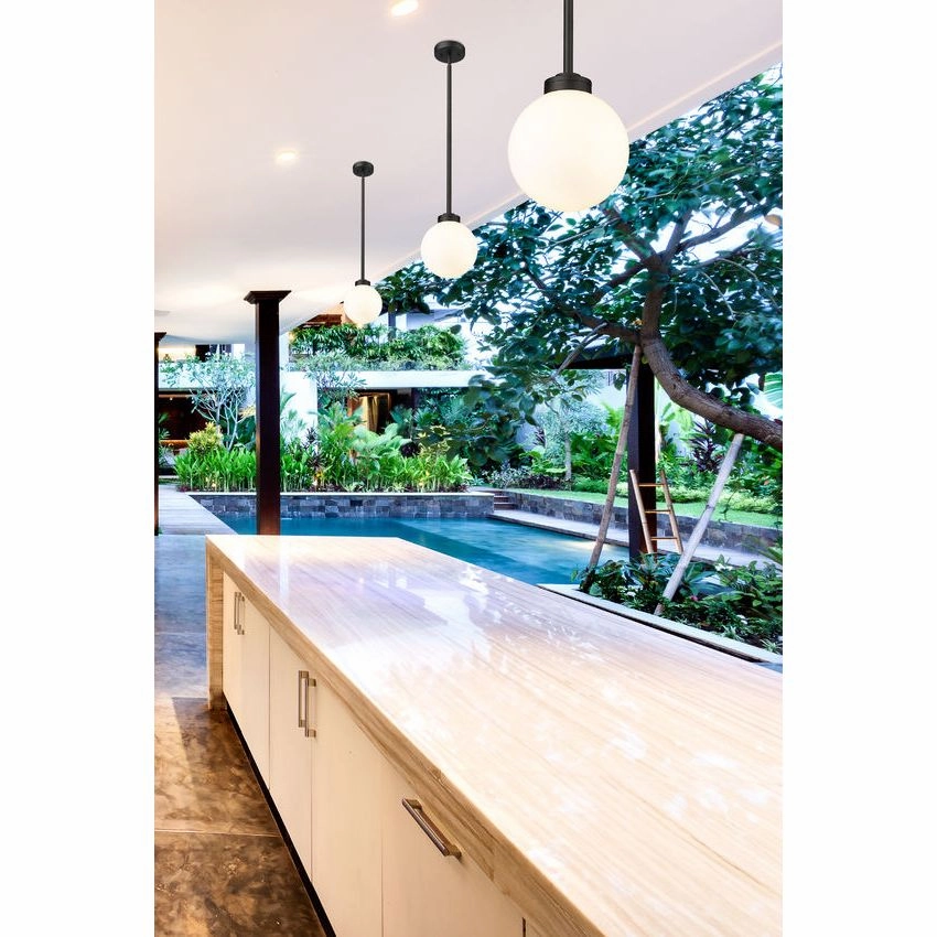 Laurent 1-Light 8" Outdoor Pendant