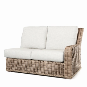 Laurent Left Arm Loveseat Sectionwaterproof wicker balcony furniture