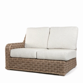 Laurent Right Arm Loveseat Sectionwaterproof wicker balcony furniture