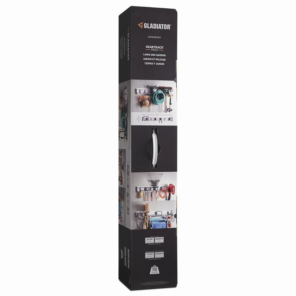 Lawn And Garden Geartrack Pack - Light Gray Wall Accessory