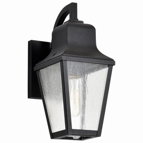 Lawrence One Light Wall Lantern Matte BlackOutdoor wall sconces with motion sensor