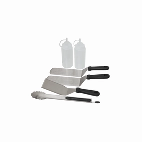 Le Griddle Starter Kit 6 Professional Cooking Tools - GFSKStainless steel BBQ tool set