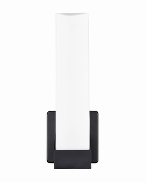 LED Outdoor Wall Sconce Matte BlackOutdoor wall sconces with motion sensor