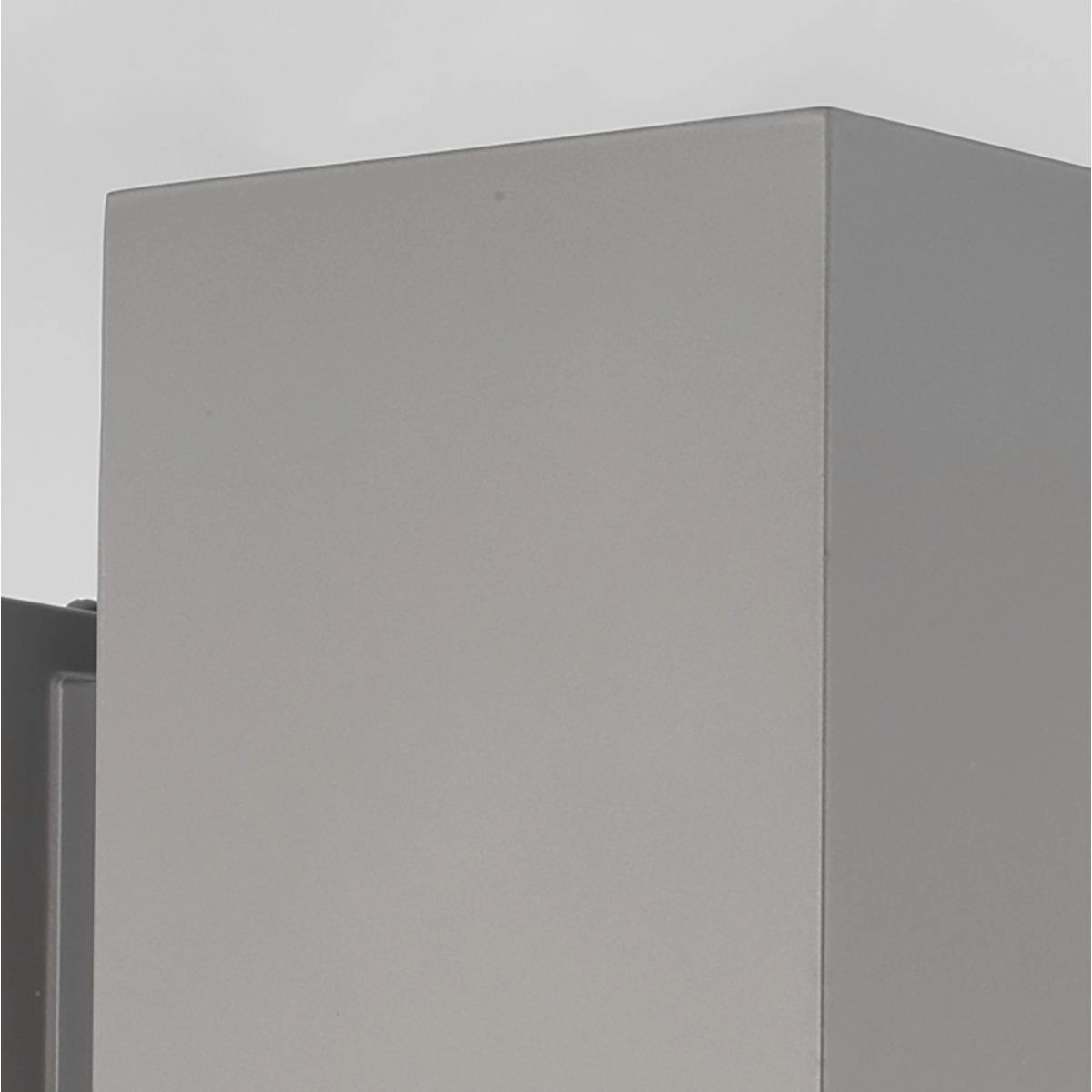 Led Squares LED Wall Lantern Metallic Gray
