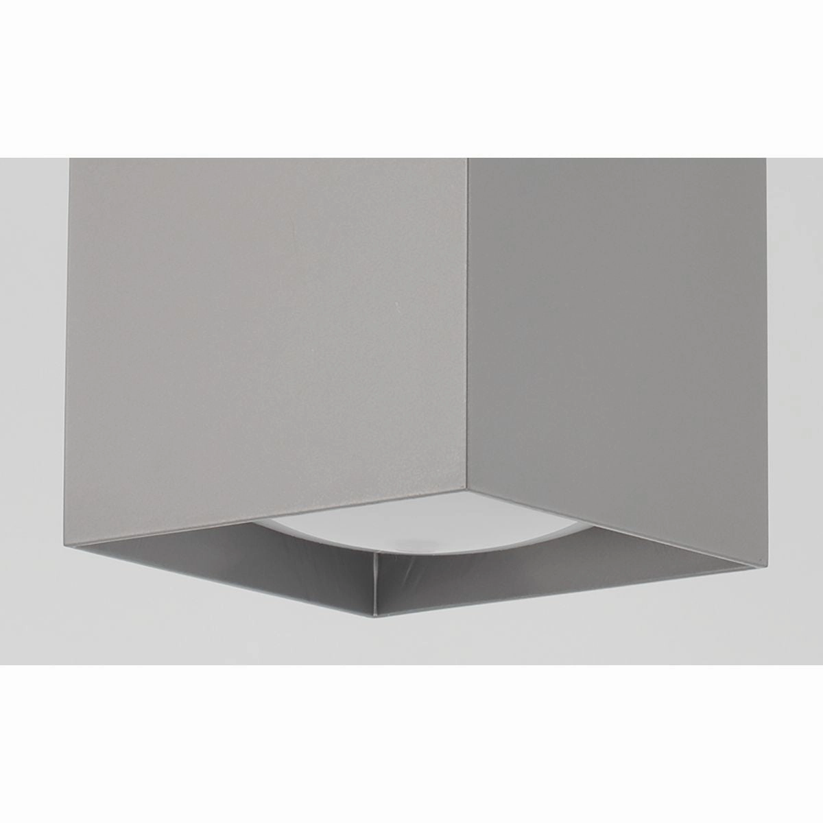 Led Squares LED Wall Lantern Metallic Gray