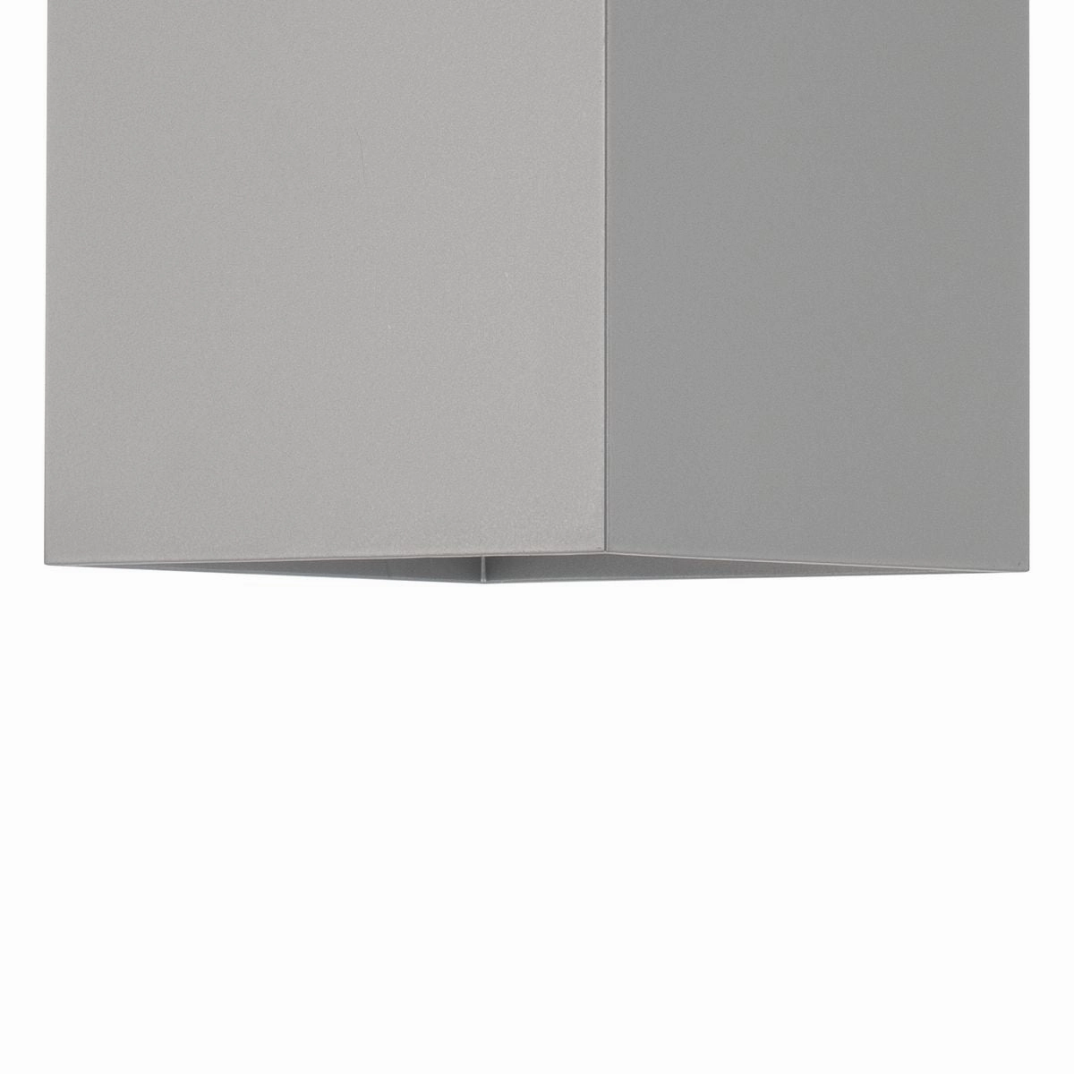 Led Squares LED Wall Lantern Metallic Gray