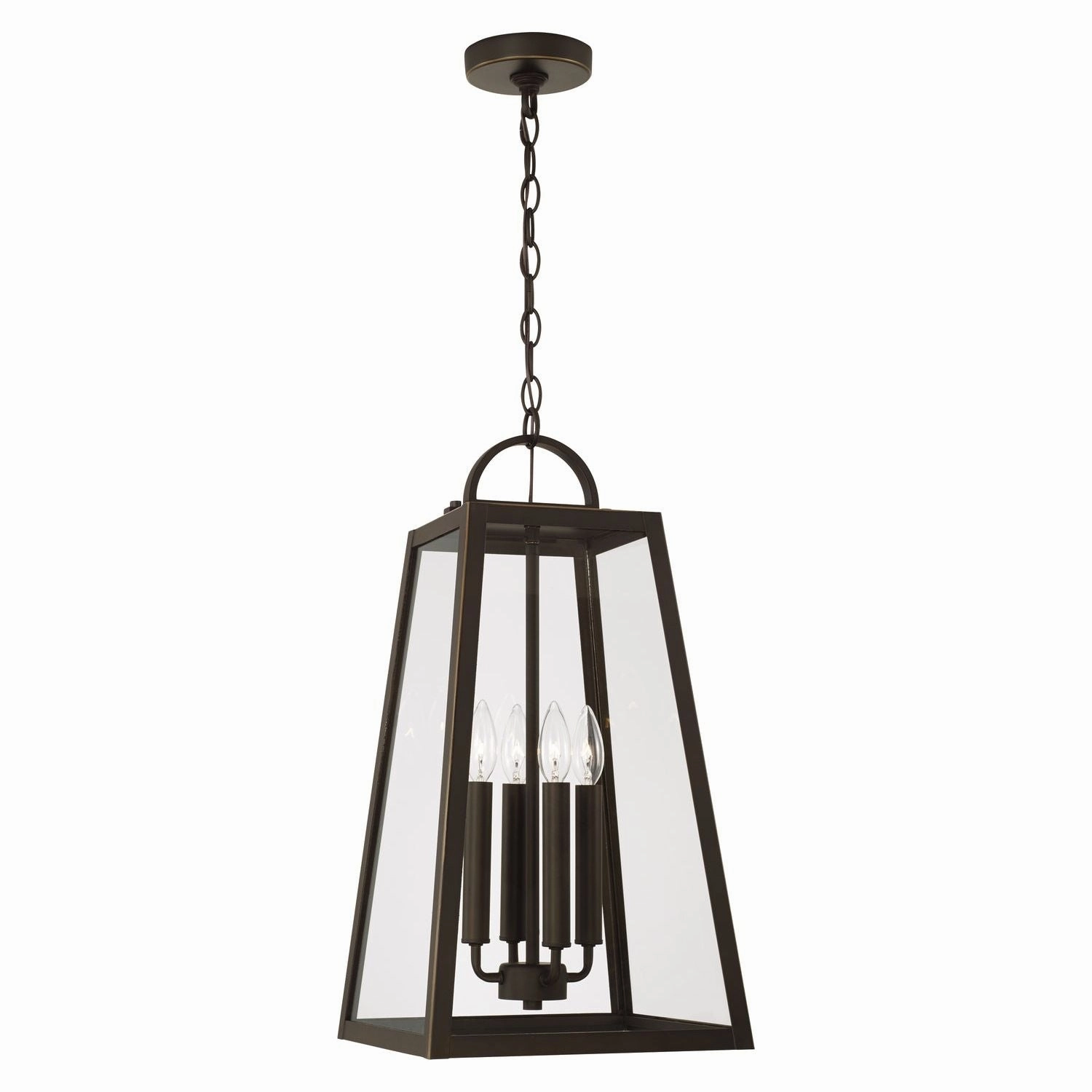 Leighton 4-Light Outdoor Hanging Lantern