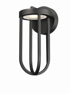 Leland LED Outdoor Wall Mount Sand BlackOutdoor wall sconces with motion sensor