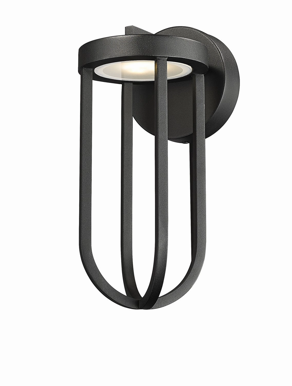 Leland LED Outdoor Wall Mount Sand BlackOutdoor wall sconces with motion sensor