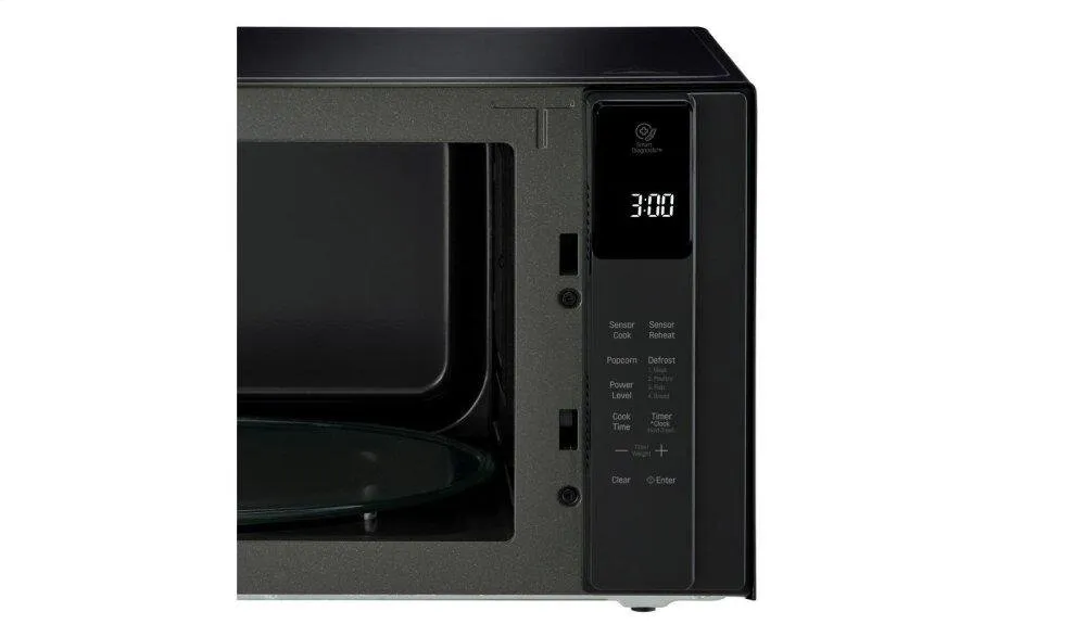 Lg LMC1575BD Lg Black Stainless Steel Series 1.5 Cu. Ft. Neochef&#8482; Countertop Microwave With Smart Inverter And Easyclean?