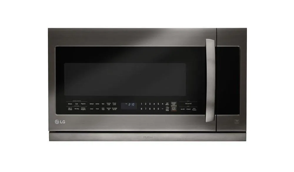 Lg LMHM2237BD Lg Black Stainless Steel Series 2.2 Cu.Ft. Over-The-Range Microwave Oven