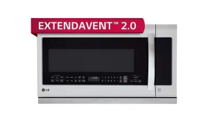 Lg LMHM2237ST 2.2 Cu. Ft. Over-The-Range Microwave Oven With Easyclean?