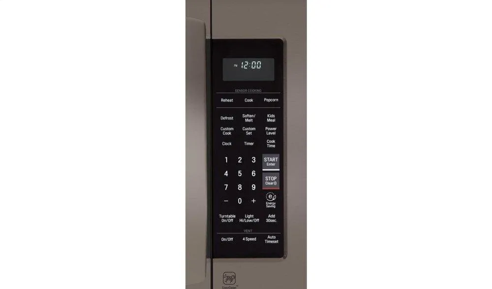 Lg LMV2031BD Lg Black Stainless Steel Series 2.0 Cu.Ft. Over-The-Range Microwave Oven With Easyclean?