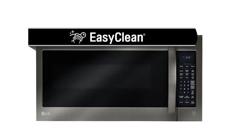 Lg LMV2031BD Lg Black Stainless Steel Series 2.0 Cu.Ft. Over-The-Range Microwave Oven With Easyclean?