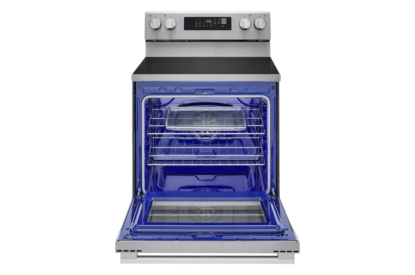 Lg LREN6323YE 6.3 Cu. Ft. Smart Wi-Fi Enabled Probake Convection? Electric Range With Air Fry & Easyclean?