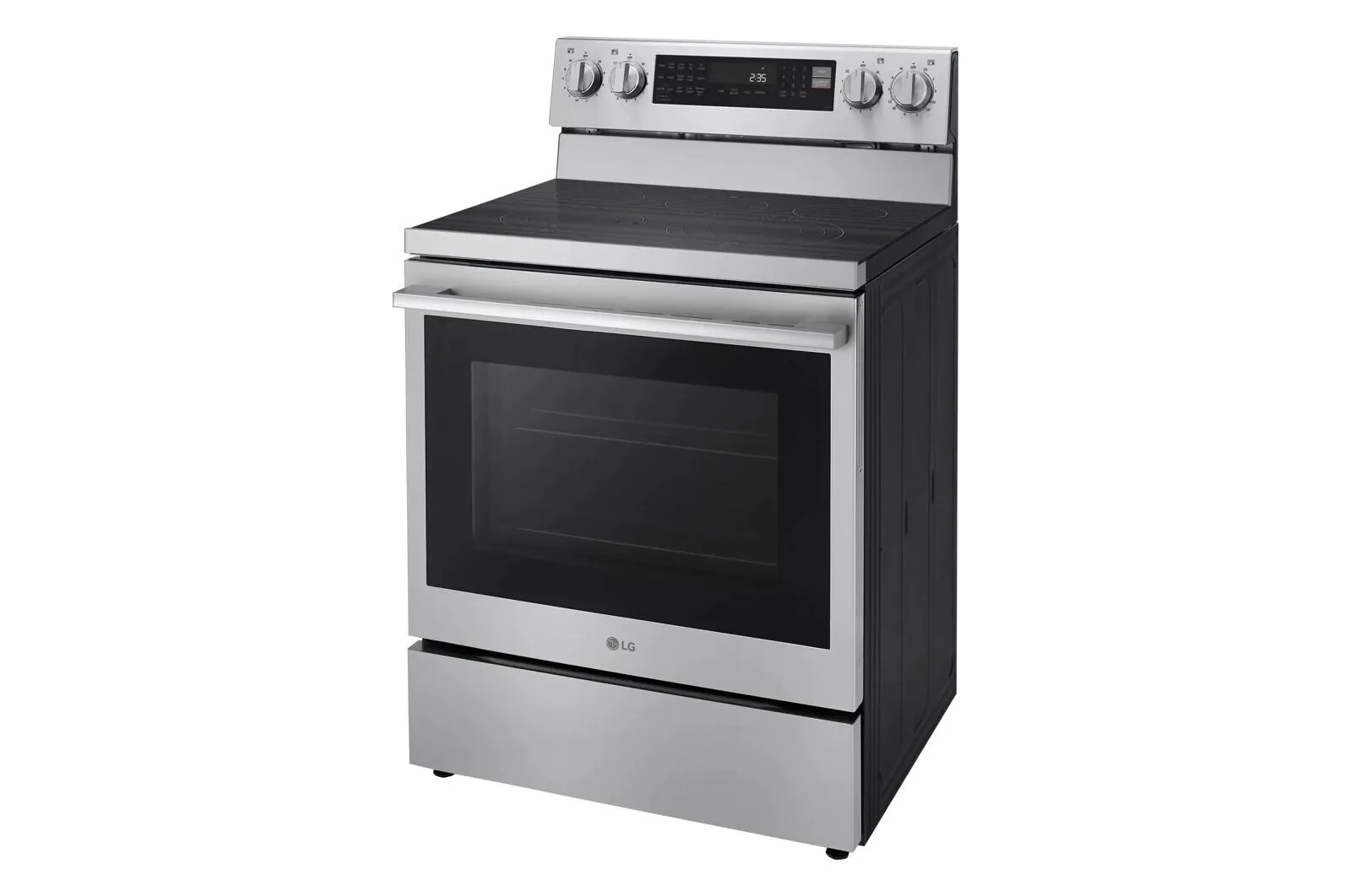 Lg LREN6325XE 6.3 Cu. Ft. Smart Wi-Fi Enabled Probake Convection? Electric Range With Air Fry & Easyclean?
