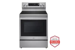 Lg LREN6325XE 6.3 Cu. Ft. Smart Wi-Fi Enabled Probake Convection? Electric Range With Air Fry & Easyclean?