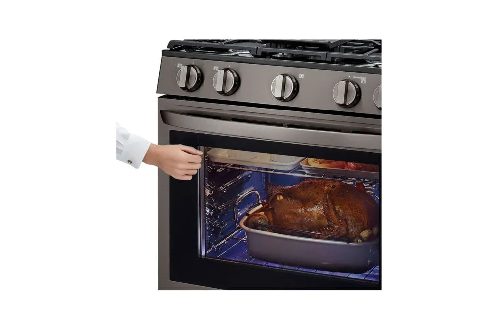 Lg LRGL5825D 5.8 Cu Ft. Smart Wi-Fi Enabled True Convection Instaview? Gas Range With Air Fry