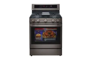 Lg LRGL5825D 5.8 Cu Ft. Smart Wi-Fi Enabled True Convection Instaview? Gas Range With Air Fry