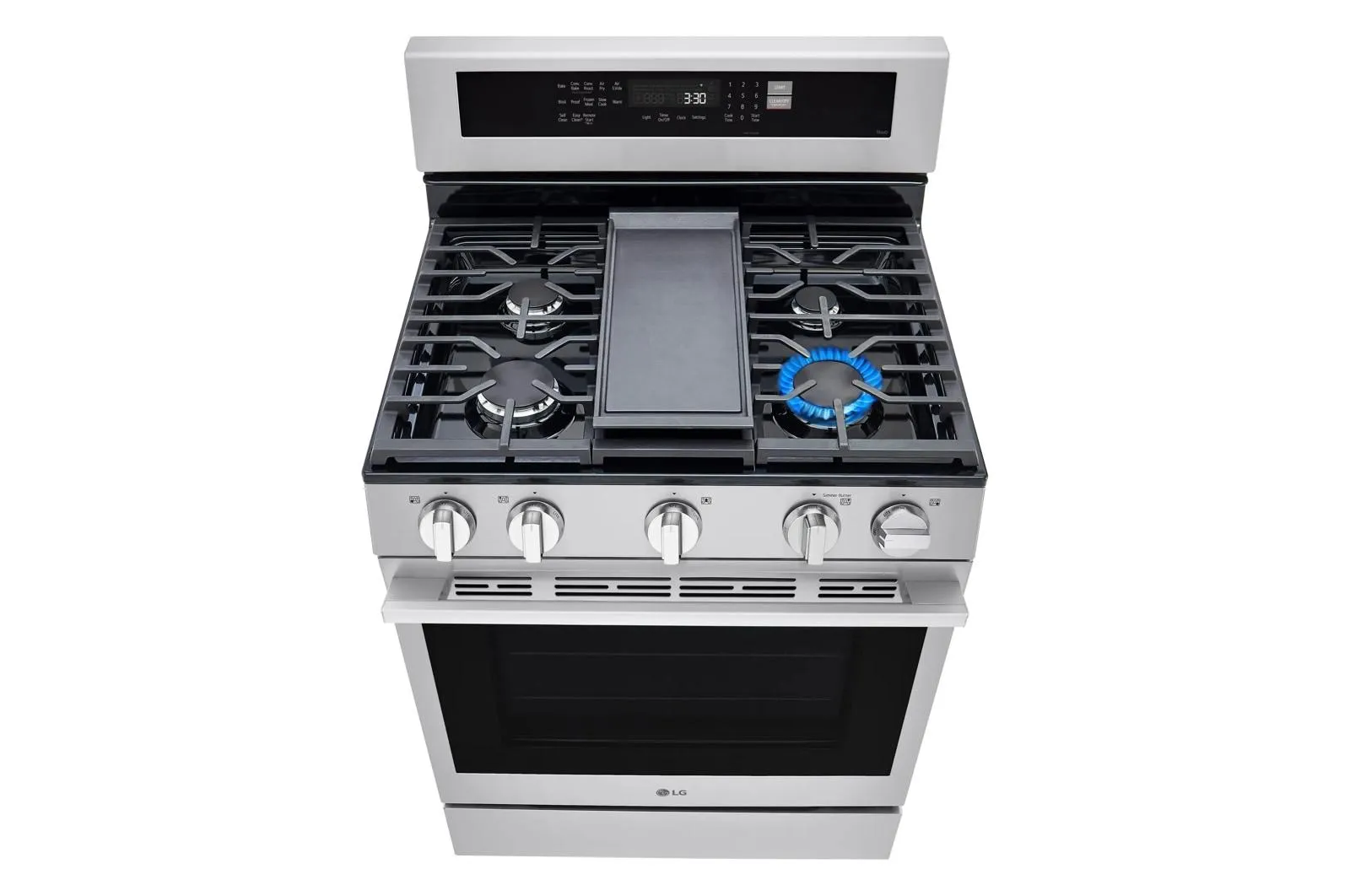 Lg LRGN6325X 6.3 Cu. Ft. Smart Wi-Fi Enabled Probake Convection? Gas Range With Air Fry & Easyclean?