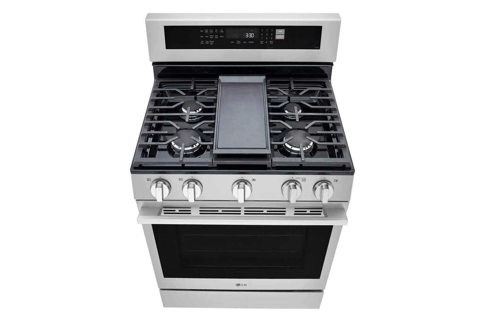 Lg LRGN6325X 6.3 Cu. Ft. Smart Wi-Fi Enabled Probake Convection? Gas Range With Air Fry & Easyclean?