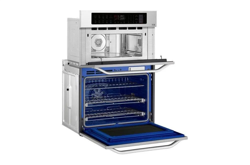 Lg LSWC307ST Lg Studio 1.7/4.7 Cu. Ft. Smart Wi-Fi Enabled Combination Double Wall Oven