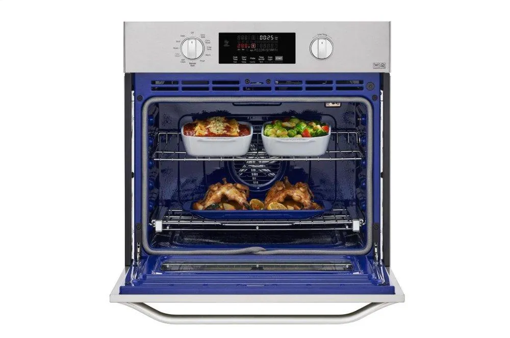 Lg LSWS307ST Lg Studio 4.7 Cu. Ft. Smart Wi-Fi Enabled Single Built-In Wall Oven