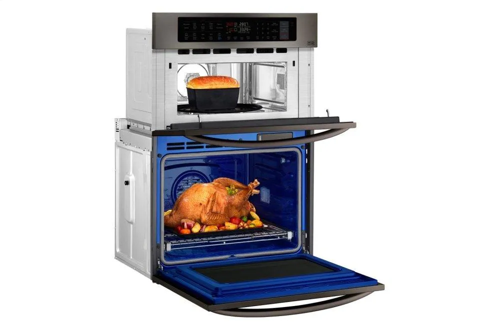 Lg LWC3063BD 1.7/4.7 Cu. Ft. Smart Wi-Fi Enabled Combination Double Wall Oven