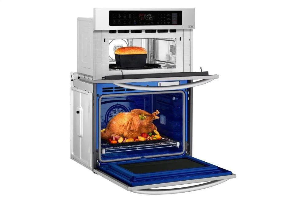Lg LWC3063ST 1.7/4.7 Cu. Ft. Smart Wi-Fi Enabled Combination Double Wall Oven