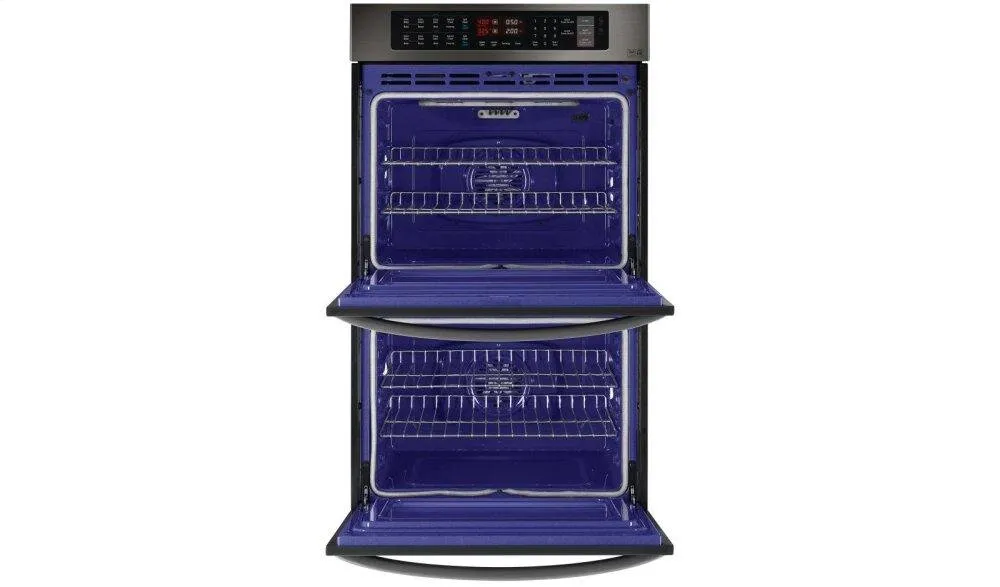 Lg LWD3063BD Lg Black Stainless Steel Series 9.4 Cu. Ft Total Capacity Double Wall Oven
