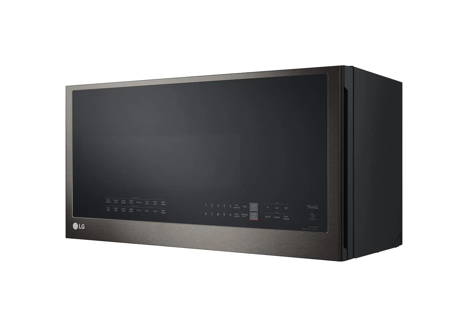 Lg MHEC1737D 1.7 Cu. Ft. Smart Wi-Fi Enabled Over-The-Range Convection Microwave Oven With Air Fry