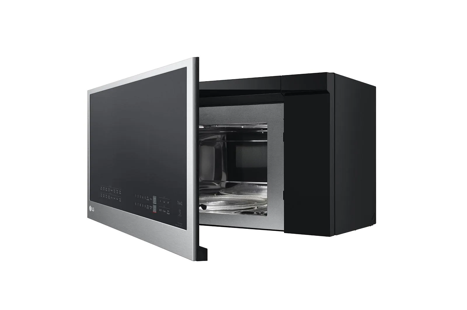 Lg MHEC1737F 1.7 Cu. Ft. Smart Wi-Fi Enabled Over-The-Range Convection Microwave Oven With Air Fry