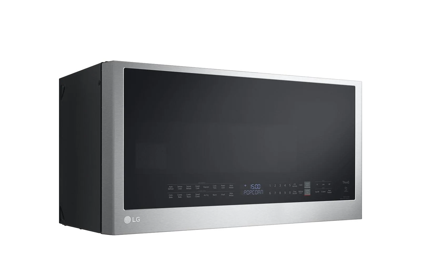 Lg MHEC1737F 1.7 Cu. Ft. Smart Wi-Fi Enabled Over-The-Range Convection Microwave Oven With Air Fry