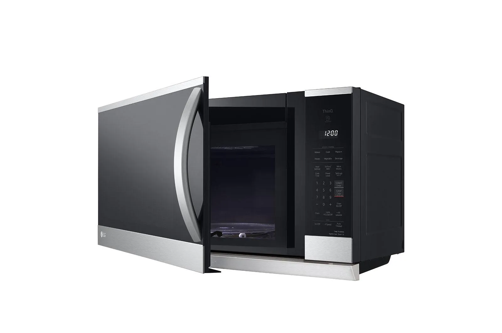 Lg MVEL2125F 2.1 Cu. Ft. Smart Wi-Fi Enabled Over-The-Range Microwave Oven With Extendavent? 2.0 & Easyclean?
