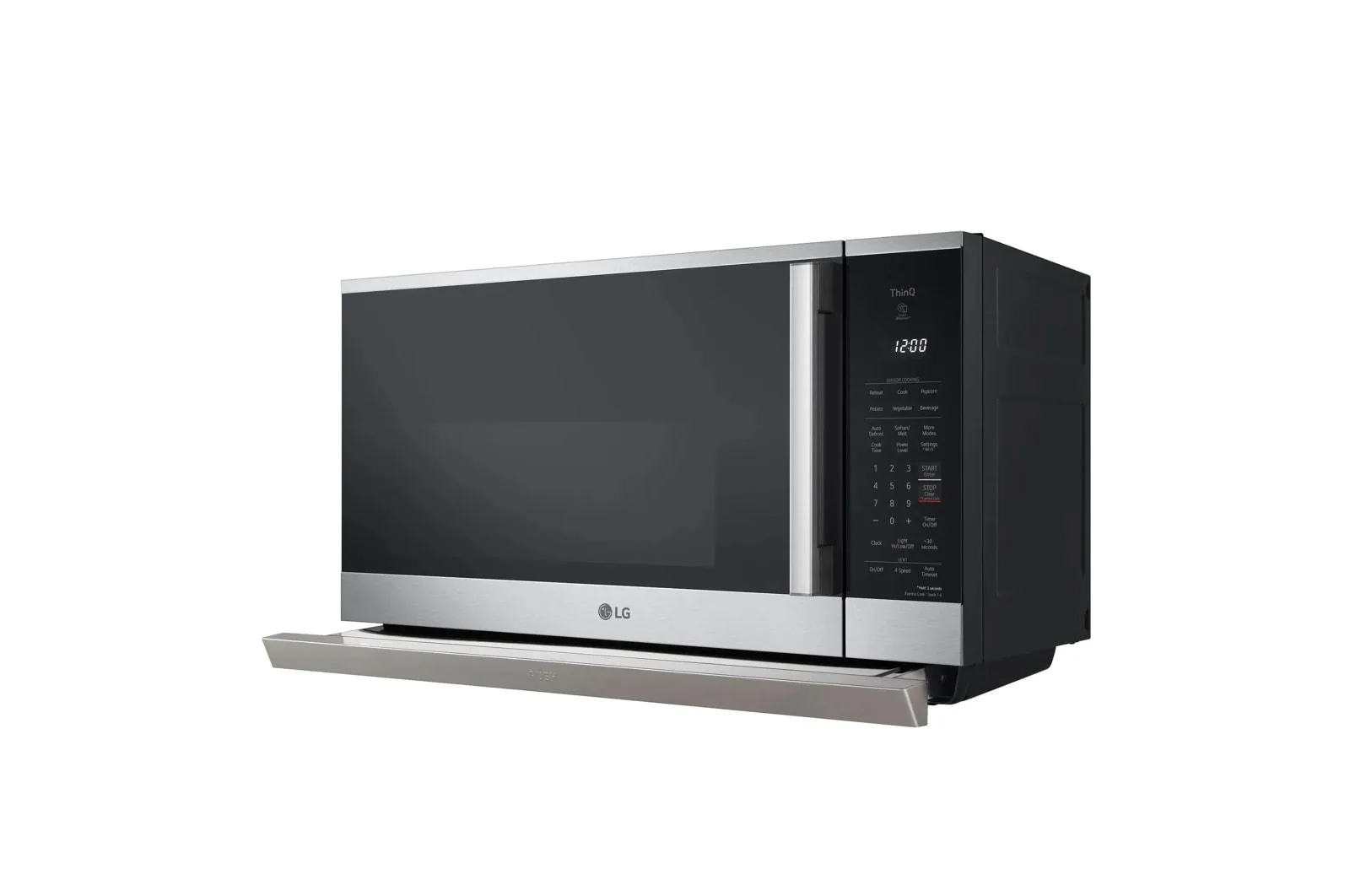 Lg MVEL2125X 2.1 Cu. Ft. Smart Over-The-Range Microwave Oven With Extendavent? 2.0 & Easyclean?