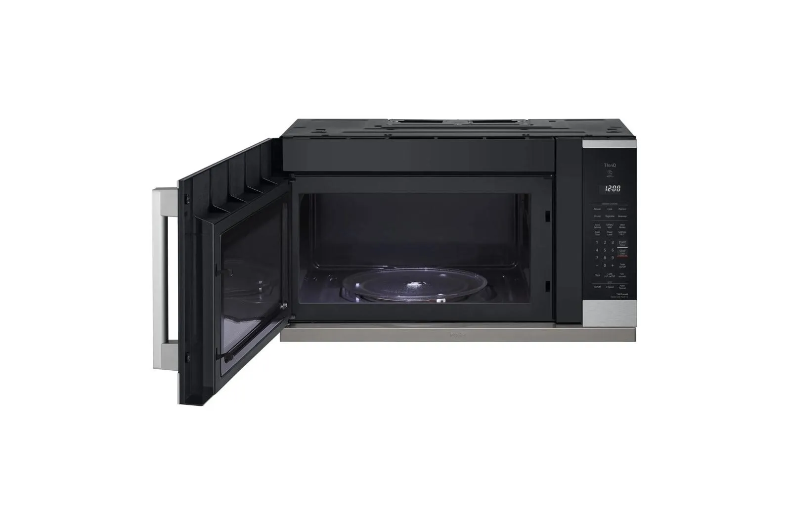 Lg MVEL2125X 2.1 Cu. Ft. Smart Over-The-Range Microwave Oven With Extendavent? 2.0 & Easyclean?