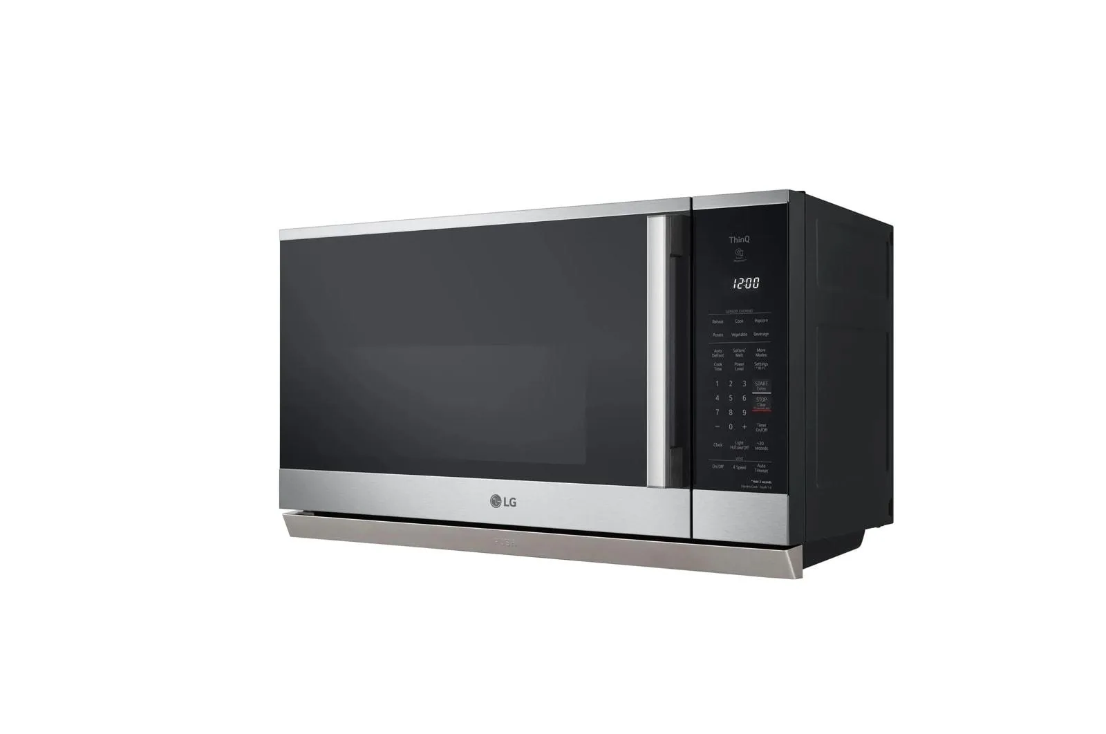 Lg MVEL2125X 2.1 Cu. Ft. Smart Over-The-Range Microwave Oven With Extendavent? 2.0 & Easyclean?
