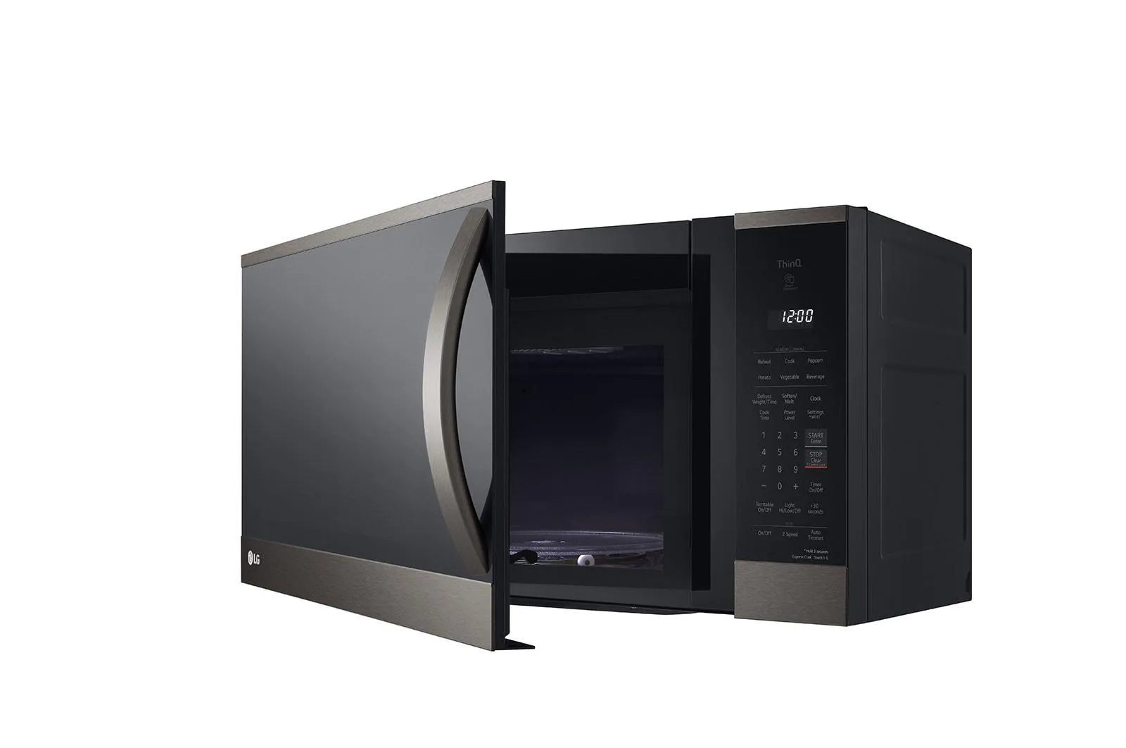 Lg MVEM1825D 1.8 Cu. Ft. Over-The-Range Microwave Oven With Easyclean?