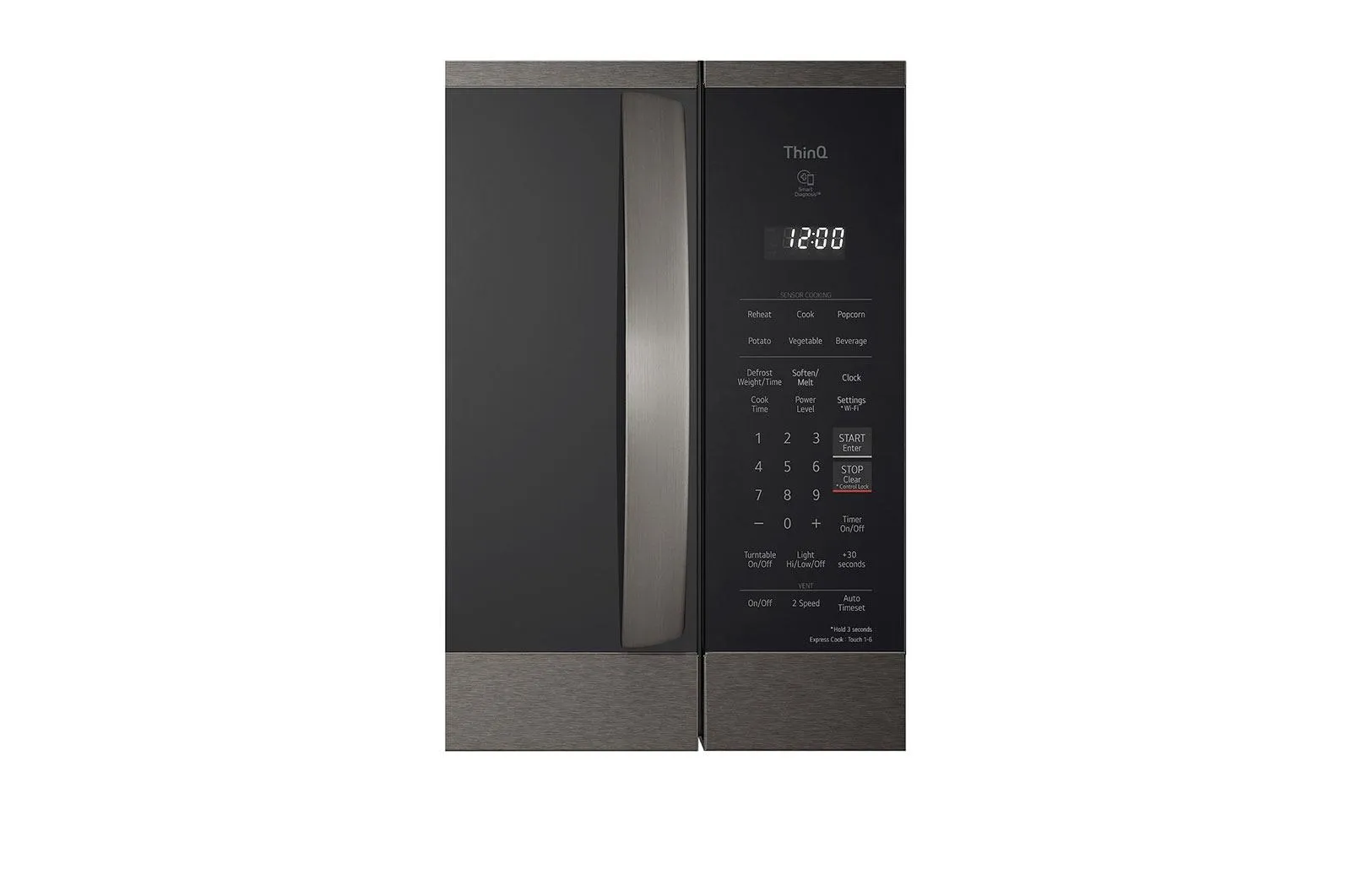 Lg MVEM1825D 1.8 Cu. Ft. Over-The-Range Microwave Oven With Easyclean?
