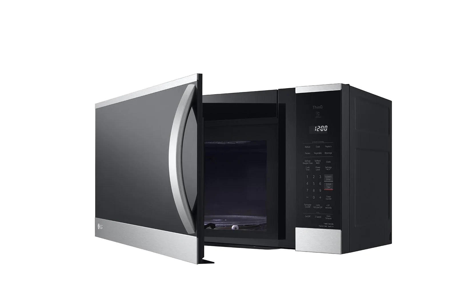 Lg MVEM1825F 1.8 Cu. Ft. Over-The-Range Microwave Oven With Easyclean?