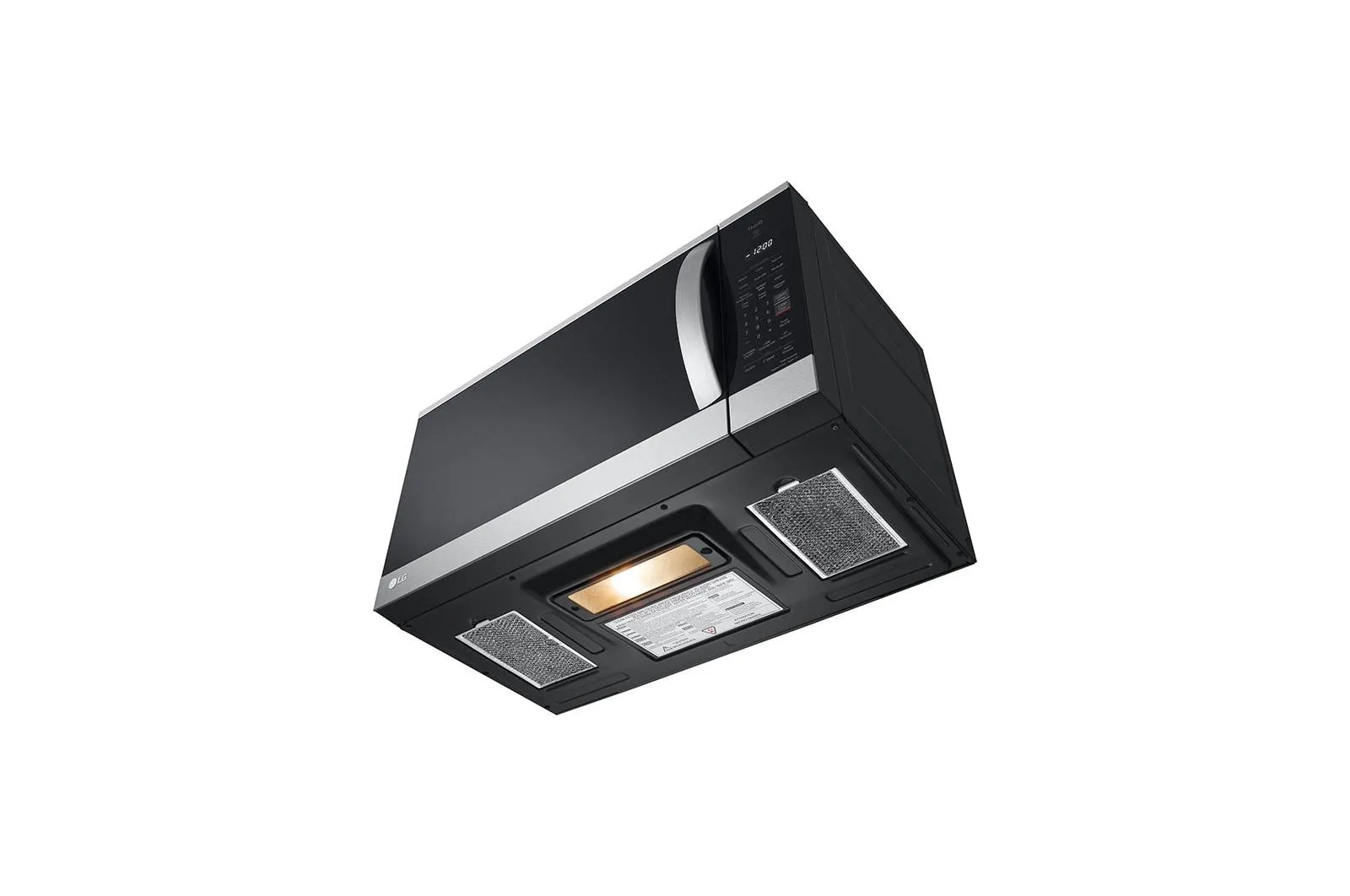 Lg MVEM1825F 1.8 Cu. Ft. Over-The-Range Microwave Oven With Easyclean?
