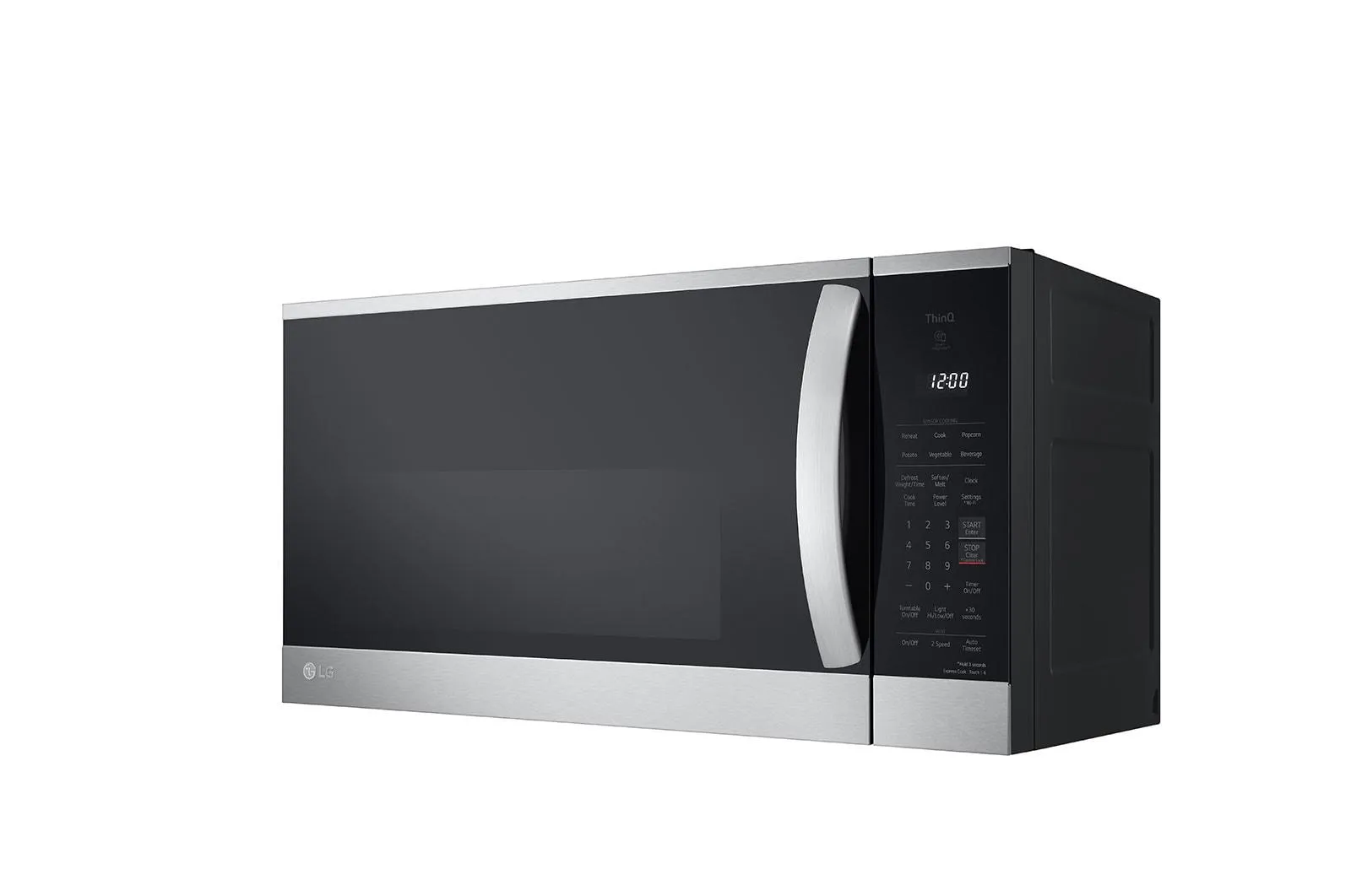 Lg MVEM1825F 1.8 Cu. Ft. Over-The-Range Microwave Oven With Easyclean?