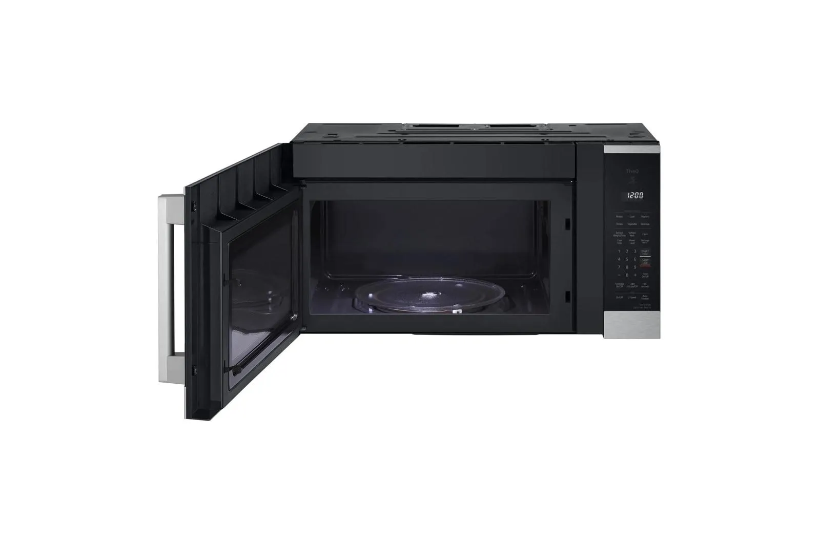 Lg MVEM1825X 1.8 Cu. Ft. Smart Over-The-Range Microwave Oven With Easyclean?