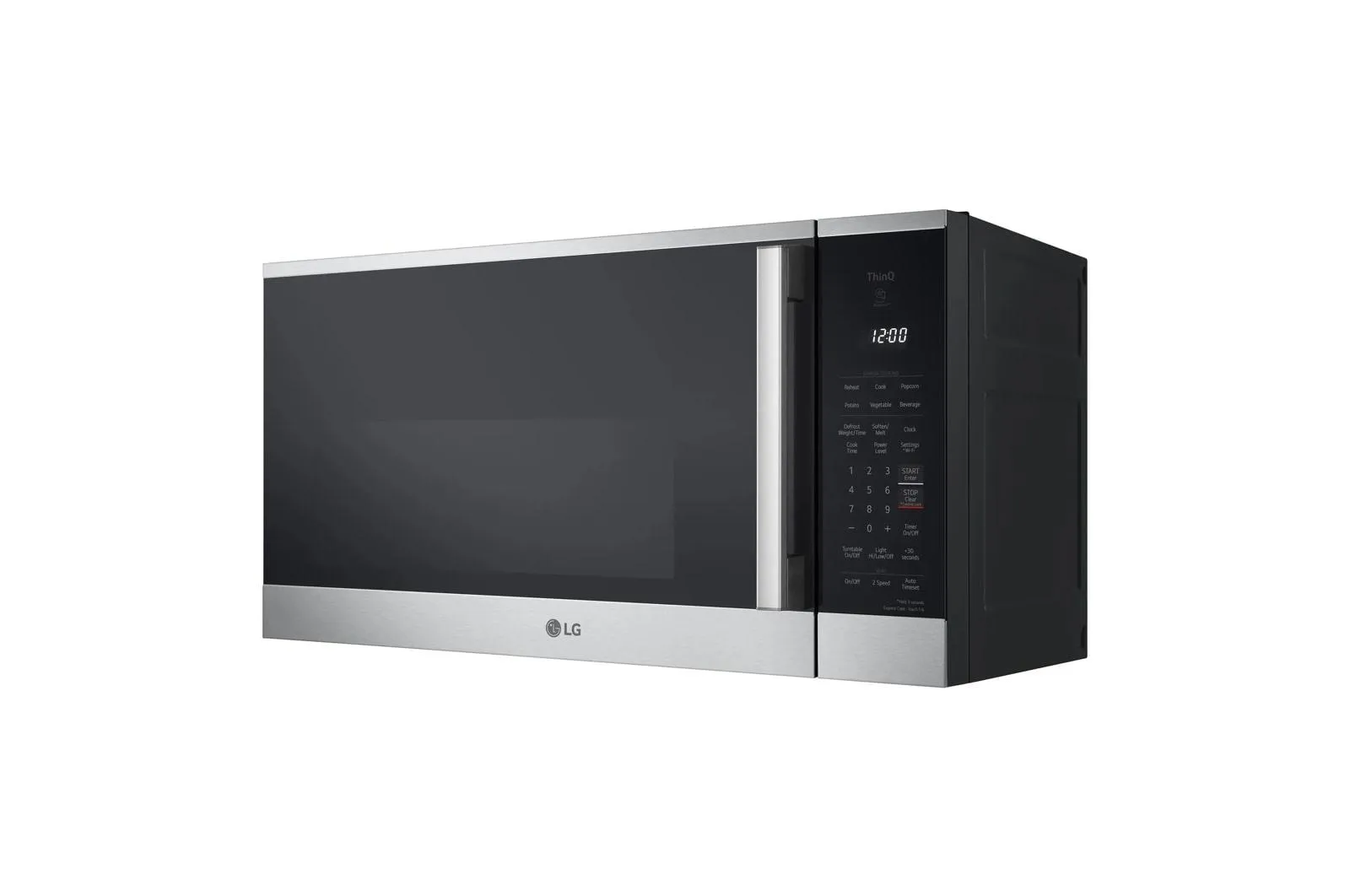 Lg MVEM1825X 1.8 Cu. Ft. Smart Over-The-Range Microwave Oven With Easyclean?