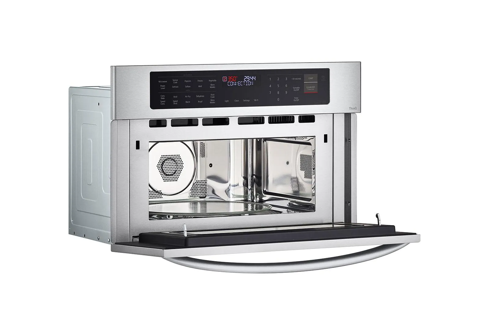 Lg MZBZ1715S 1.7 Cu. Ft. Smart Wi-Fi Enabled Built-In Speed Oven & Microwave