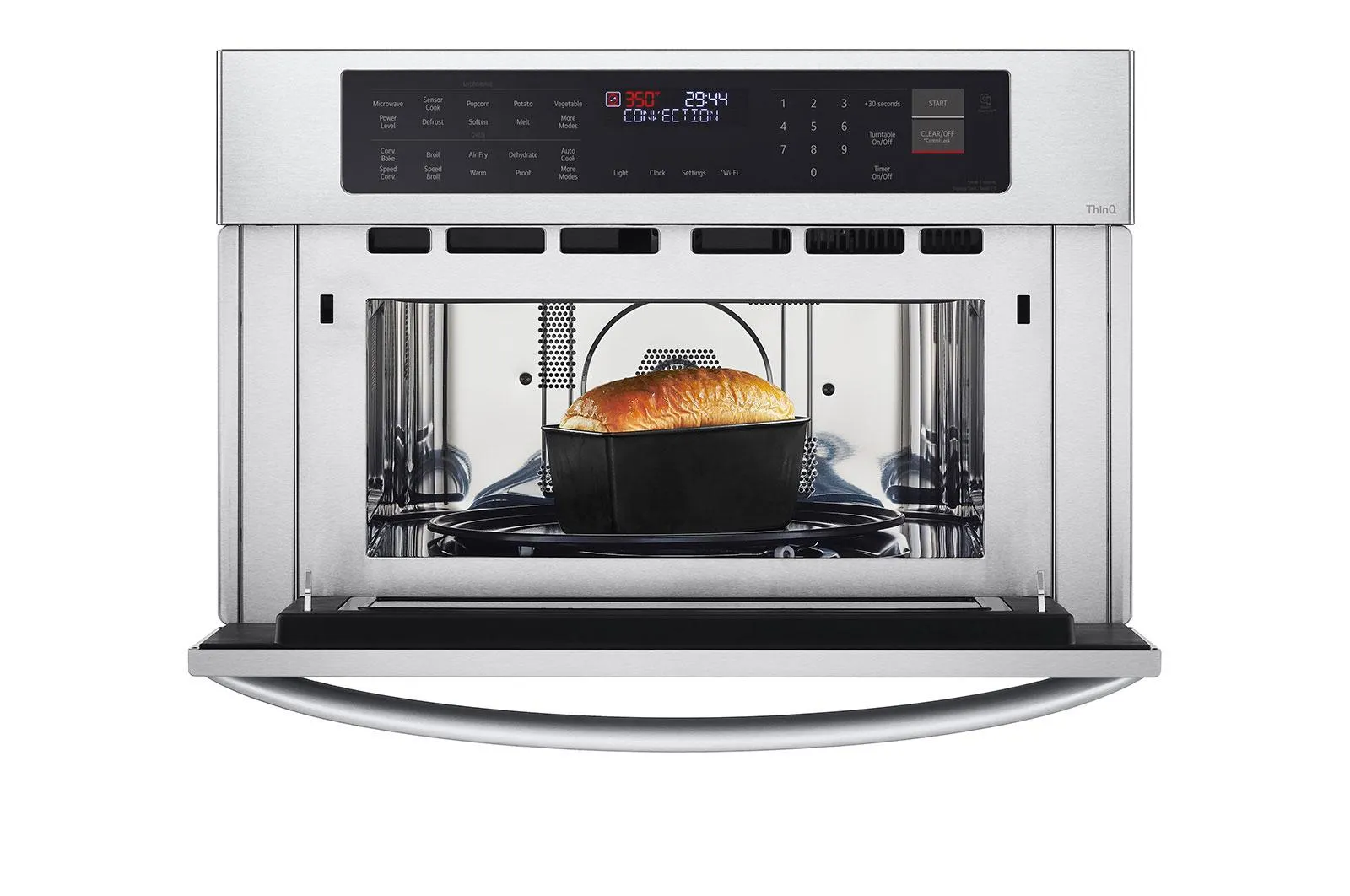 Lg MZBZ1715S 1.7 Cu. Ft. Smart Wi-Fi Enabled Built-In Speed Oven & Microwave