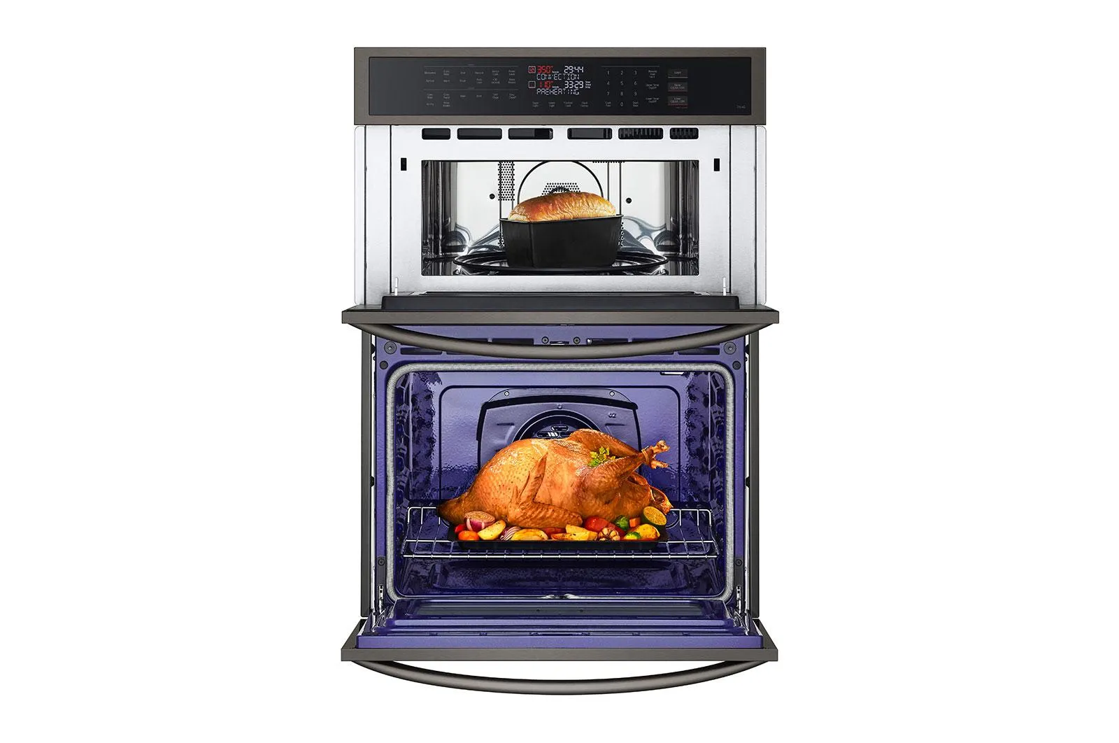 Lg WCEP6423D 1.7/4.7 Cu. Ft. Smart Combination Wall Oven With Convection And Air Fry
