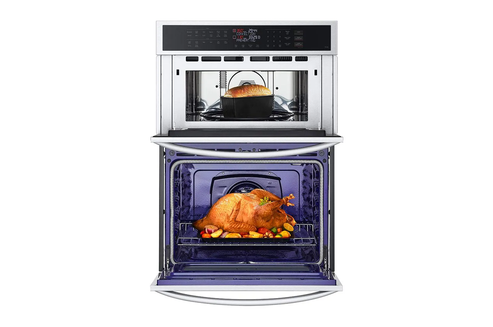 Lg WCEP6423F 1.7/4.7 Cu. Ft. Smart Combination Wall Oven With Convection And Air Fry