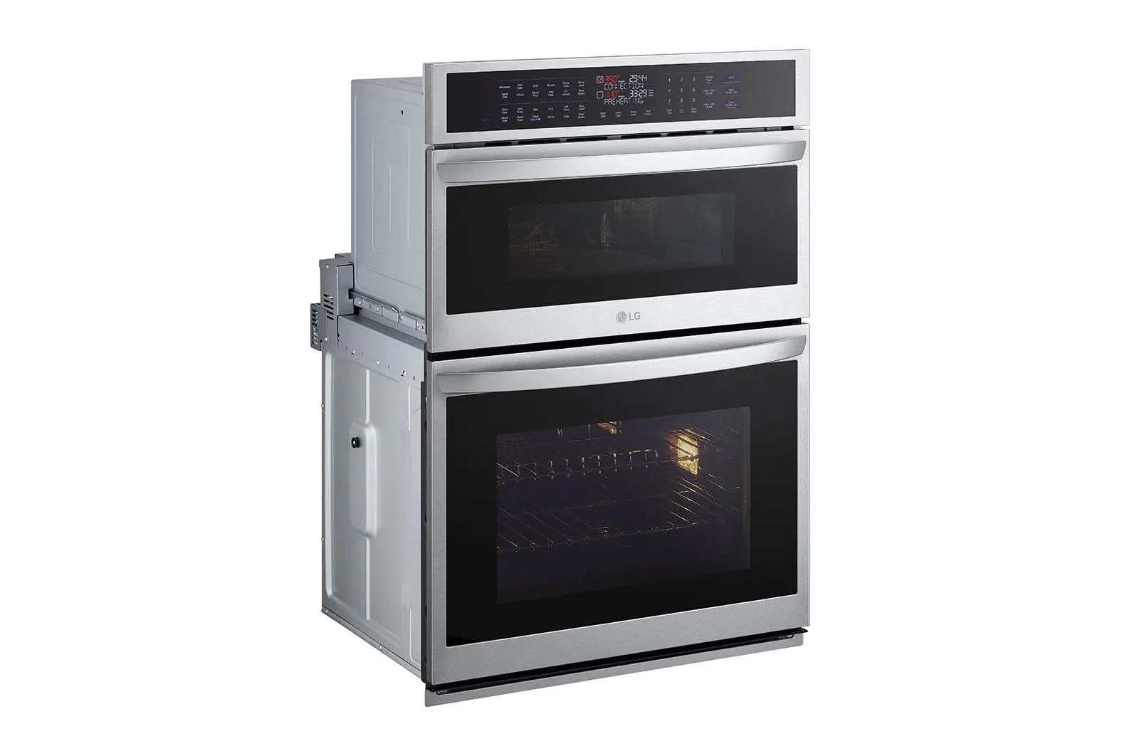 Lg WCEP6427F 1.7/4.7 Cu. Ft. Smart Combination Wall Oven With Instaview?, True Convection, Air Fry, And Steam Sous Vide