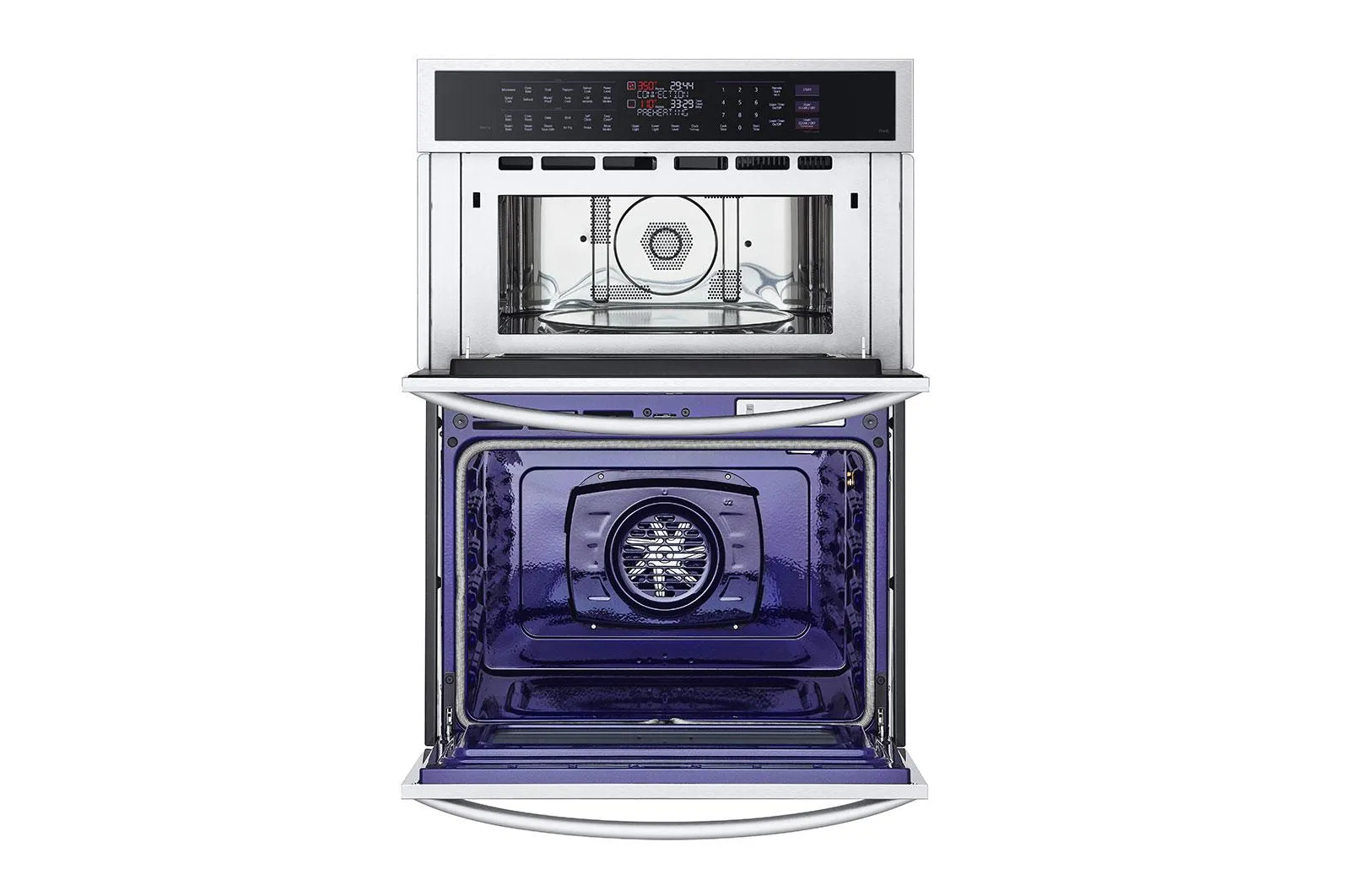 Lg WCEP6427F 1.7/4.7 Cu. Ft. Smart Combination Wall Oven With Instaview?, True Convection, Air Fry, And Steam Sous Vide